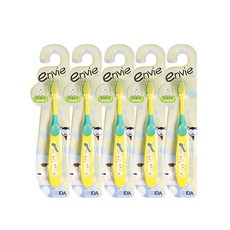 더자람 앙비 칫솔 스틱형 3단계, 5개, 민트