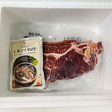 국내산 1++등급 한우 소불고기 300g + 소스1개 증정, 1개