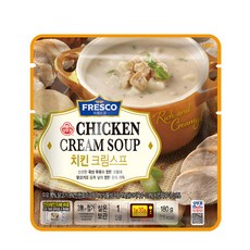 오뚜기 프레스코 치킨 크림스프 상온, 3개, 180g