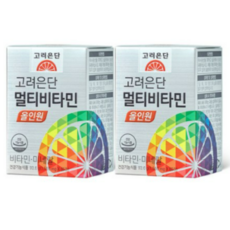 고려은단 멀티비타민 올인원 60정, 26개