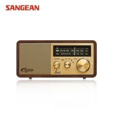 라디오 SANGEAN/WR-11BT브루스 빈티지블루 설근음 우퍼 무선 스피커, T01-WR-11BT월넛색