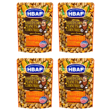 HBAF 군옥수수맛땅콩 앤 콘프라이즈 400g, 4개