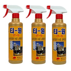 계양산업 T-1 티 원 녹물 물때 크린 500mL, 3개