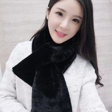 더보아 1+1 간편착용 쁘띠 퍼머플러