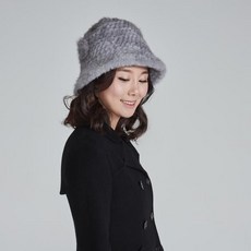 블루피오레 밍크 장미 벙거지 BF1758