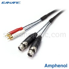 카나레 2채널 오디오케이블 Amphenol (2)RCA-(2)XLR(Female)타입 3미터 (CA-2AT-FR)