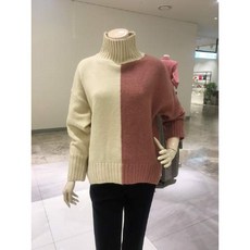 [현대백화점]지고트반배색니트 JJBE1KT43