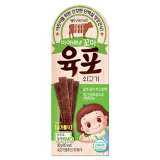 아이배냇 꼬마 육포 6p, 쇠고기, 30g, 15개