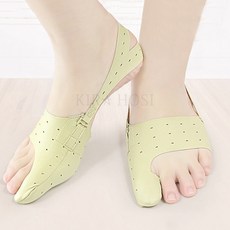kirahosi 발가락 링 교정기 다이어트링 대각골 교정기 예쁜발가락 15 HD 11 H53u3qp, 그린 (2개)S