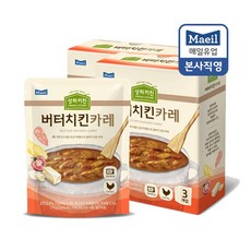 매일유업 상하키친 버터치킨카레, 170g, 6개