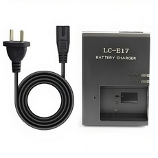 LPE17 카메라 배터리 충전기 Canon EOS RP R8 R10 77D 850D 760D 200DII M3 M5 M6 용 교체, 1개