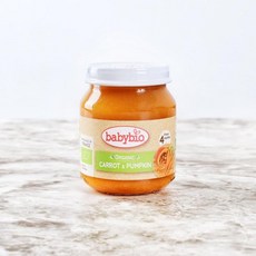 [메가마트]베이비비오 유기농 당근앤호박(생후4개월 이후) 130g, 필수