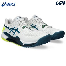 아식스 테니스화 전품 편하게 ASICS 남성 겔레졸루션 9 와이드 GEL-RE SOLUTION 올 코트용 1041A376-101 출하