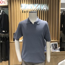 워셔블반팔니트