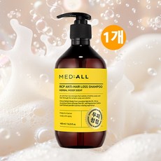 메디올 알시피 안티 헤어 로스 샴푸 우디향, 480ml, 1개
