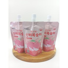 경산애신비복숭아(백도), 24개, 100ml