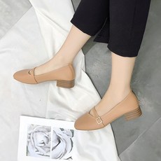 다미타니 여성용 스퀘어토 4cm 메리제인 OCZ0082