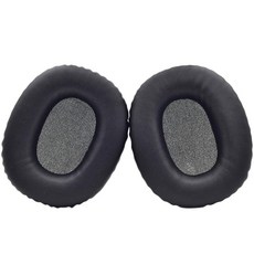 1Pair 소프트 가죽 이어 패드 교체 이어 패드 마샬 모니터 오버 이어 스테레오 헤드폰을위한 쿠션 커버, 하나, 보여진 바와 같이, 1개