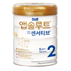 앱솔루트 센서티브 분유 2단계, 2.7kg, 3개