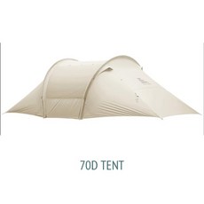 3~4인용 텐트 YOTO Plus 야외 글램 핑 패밀리 터널 텐트 셀프 드라이브 415, 70D 카키 사전 판매