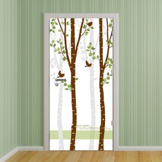 현관문리폼시트지자작