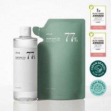 아누아 어성초 77 수딩 토너 350ml 리필 기획세트(350ml+350ml리필)
