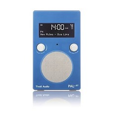 [독일] 949324 Tivoli Audio Pal+ BT Portable Radio FM/DAB+/Bluetooth with Battery Pack and Remote Contr, Blau / Weiß