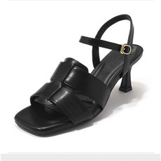 [SAERA][세라구두]세라 컴포트 샌들 C24S014 블랙 탄색 6CM