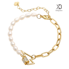 롯데홈쇼핑18k자물쇠팔찌