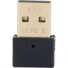 PC용 USB Bluetooth 5.4 어댑터 3.0Mbps 2.4GHz 블루투스 동글 수신기 및 송신기 최대 20미터 무선 범위 키보드용 마우스 헤드폰 스피커