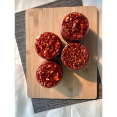[전라도 영광] 설도 젓갈 4종 세트 비빔낙지 새우젓 어리굴젓 토하젓, 1.2kg, 1개