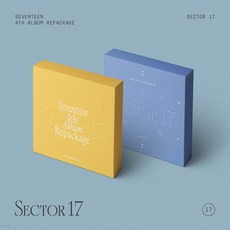 [2종 세트] 세븐틴 -SEVENTEEN 4th Album Repackage 'SECTOR 17' (NEW HEIGHTS Ver.+ NEW BEGINNING Ver.)