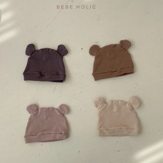 베베홀릭 mk보넷 4컬러 유아 베베 베이비 baby 남아 여아 데일리 아기옷 외출복 문센룩 신생아옷 돌전 돌쟁이 돌아기 모자