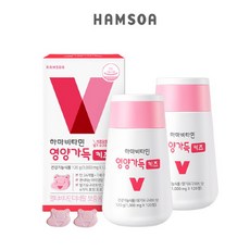 하마비타민 영양가득 키즈 2개월(1 000mg x 120정x2/만24개월~7세까지), 단일상품, 옵션선택