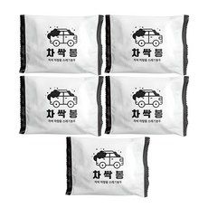 차싹 차싹봉 차량용 쓰레기봉투 3매, 혼합 색상, 5개 5팩