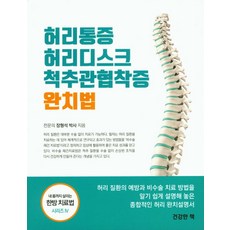 허리통증 허리디스크 척추관협착증 완치법:허리 질환의 예방과 비수술 치료 방법을 알기 쉽게 설명해 놓은