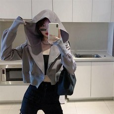 폴로걸즈가디건그레이