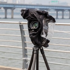[싸이먼 SRC-Z90] 카메라레인커버 CAMERA RAIN COVER 방수커버 6mm캠코더용 SONY Z90 PXWX70 적용가능 우천시 덮는 커버, 1개