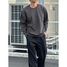 남자맨투맨 남성 무지 라운드 맨투맨 풀오버 가을 긴팔티셔츠