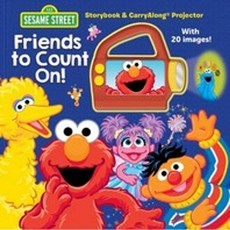 Sesame Street:Friends to Count On!: Storybook & Carryalong Projector, Studio Fun International