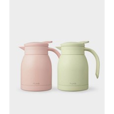 TUMS 텀스 뉴 비비엔느 보온보냉 주전자 600ml 570077, 피치