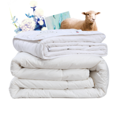 투인원호주산양모이불