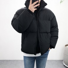 엠클로 남자 오버핏 빅사이즈 오리털 덕다운 파스텔 무지 남여공용 겨울 패딩점퍼 10컬러