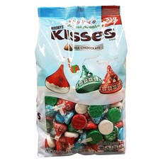 Hershey's 허쉬 크리스마스 키세스 밀크 초콜릿 1.47kg Christmas Kisses, 1개