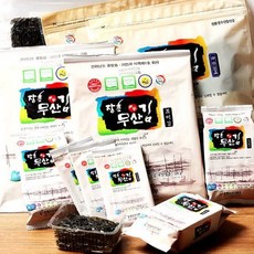 [산지직송] 친환경 전남 장흥 무산김 조미김 김가루, 11번 무산김 삼단도시락 32봉, 11번 무산김 삼단도시락 32봉
