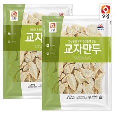 [푸른강산애] 사조오양 교자만두 1250g_2팩 기획, 2500g, 1세트