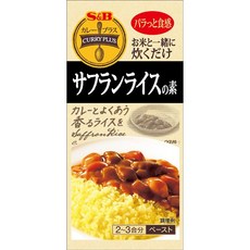 에스비식품 카레 플러스 사프란 라이스 재료 40g, 단품, 1개