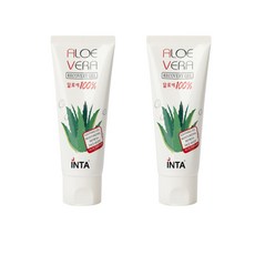 인타 100% 알로에베라리커버리겔, 120ml, 2개