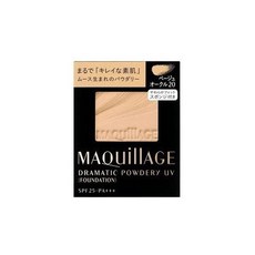 일본직발송 6. 마키아지 (MAQUILLAGE) 시세이도 마키아쥬 드라마틱 파우더리 베이지 오클 20 레필 9.3 G[, One Size, One Color