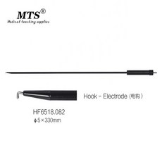 MTS 재사용 복강경 수술 기기 Monopolar L 형 후크 전극 료 교육 수술 전기 후크 [Science], HF6518.082
